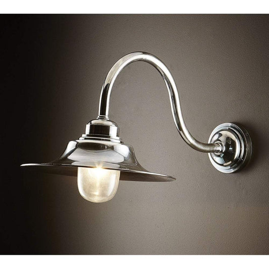 Victorian Wall Lamp in Antique Silver-Outdoor Lighting-Emac & Lawton-Default Title---abc