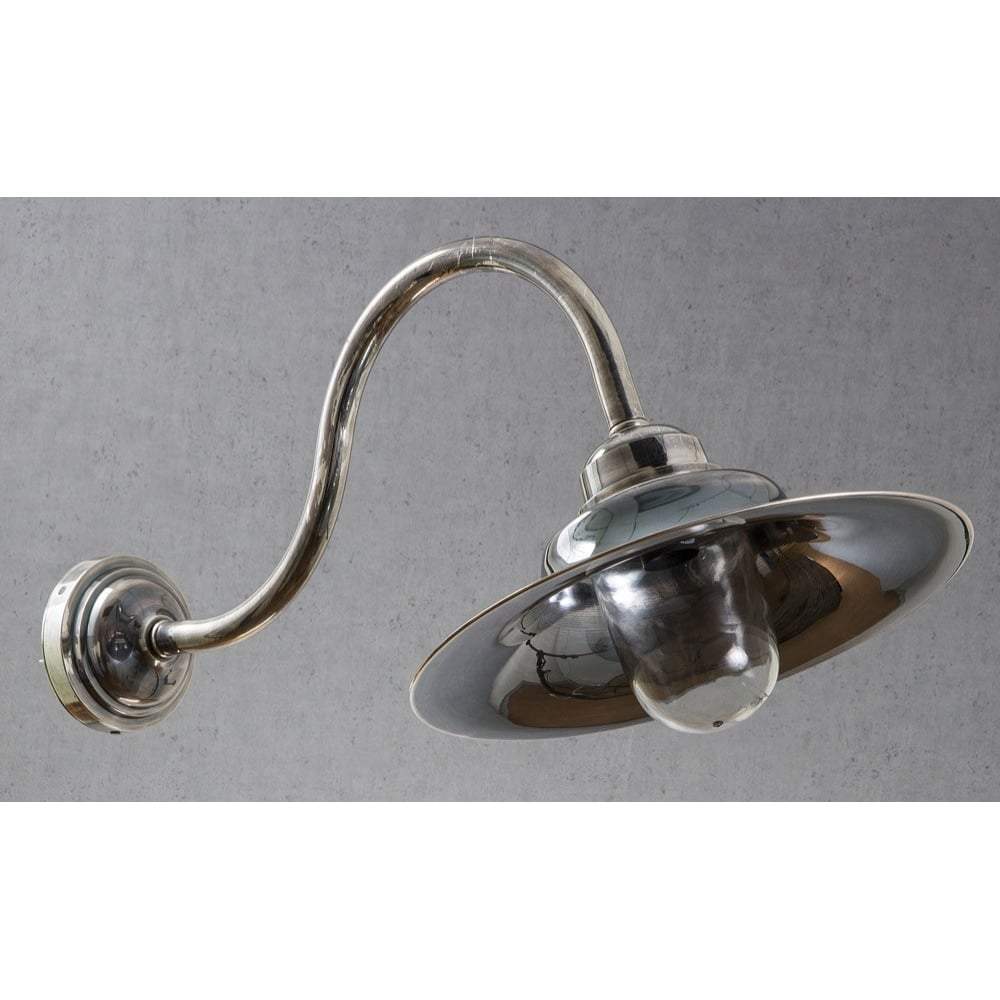 Victorian Wall Lamp in Antique Silver-Outdoor Lighting-Emac & Lawton-Default Title---abc