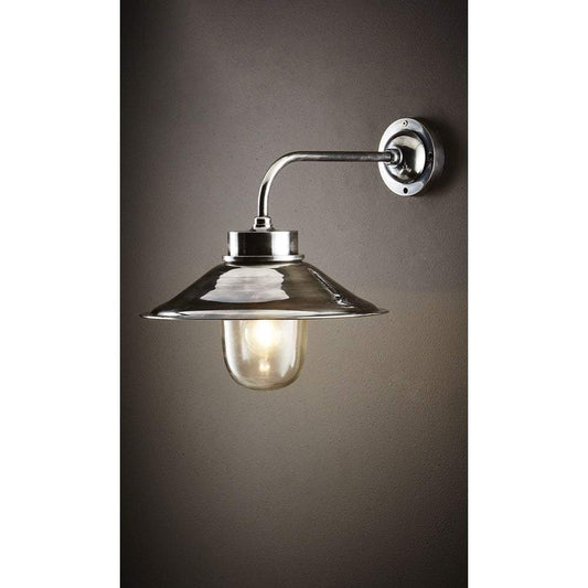 Sandhurst Wall Lamp in Antique Silver-Outdoor Lighting-Emac & Lawton-Default Title---abc