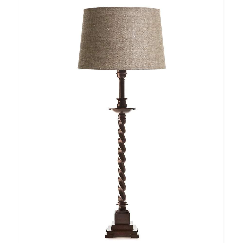 Roxbury Table Lamp Base Dark Brass-Table Lamps-Emac & Lawton-Default Title---abc
