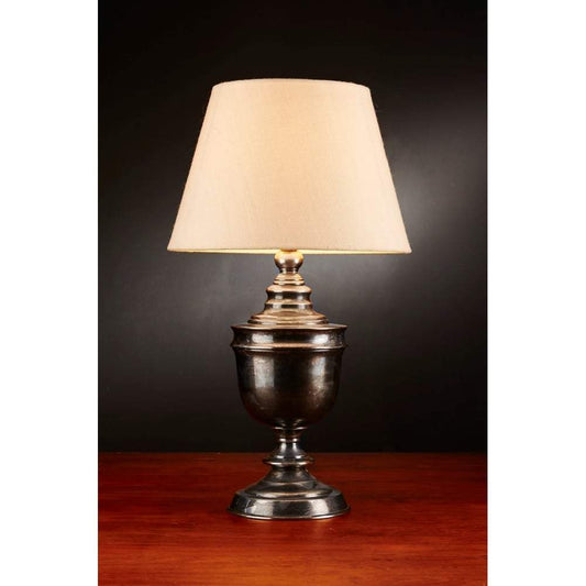Sheffield Urn Table Lamp Base Ant.Silver-Table Lamps-Emac & Lawton-Default Title---abc