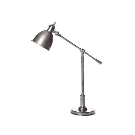 Vermont Desk Lamp Antique Silver-Table Lamps-Emac & Lawton-Default Title---abc