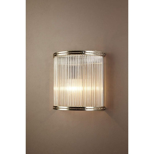 Verre Half Round Glass Wall Lamp-Wall Lamps-Emac & Lawton-Default Title---abc