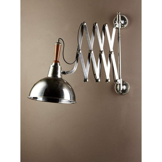 Rosendal Wall Scissor Lamp Silver-Wall Lamps-Emac & Lawton-Default Title---abc