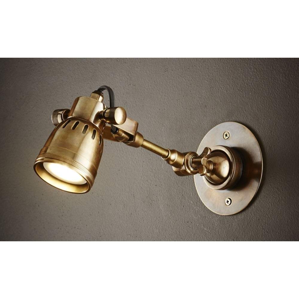 Seattle Long Arm Wall Light Brass-Wall Lamps-Emac & Lawton-Default Title---abc