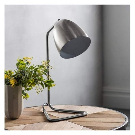 Downey Table Lamp Brushed Nickel 475mm-abc