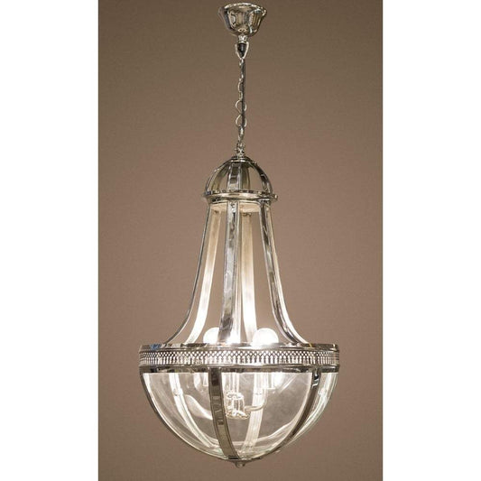 Doma Hanging Lamp Medium in Nickel-abc