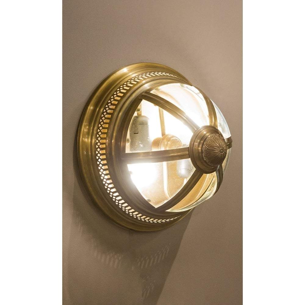 Walter Wall Lamp in Antique Brass-Wall Lamps-Emac & Lawton-Default Title---abc