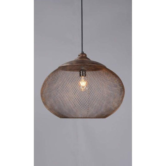 Carlo Large Hanging Lamp in Rustic-abc
