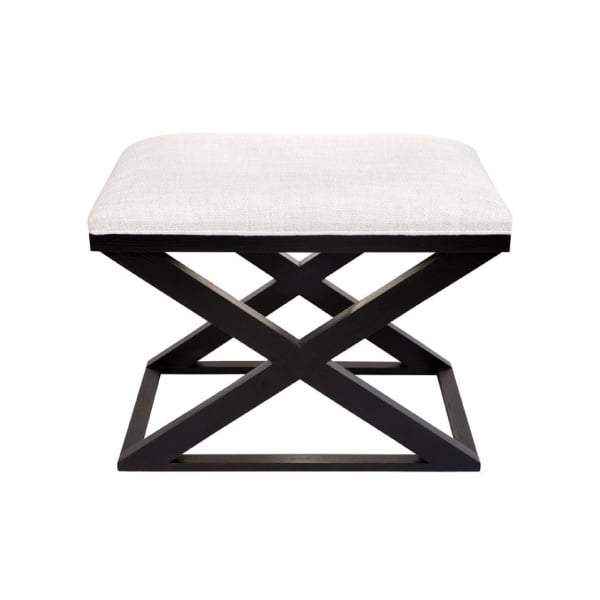 Spencer Stool - Black-Ottomans-Cafe Lighting and Living-Default Title---abc