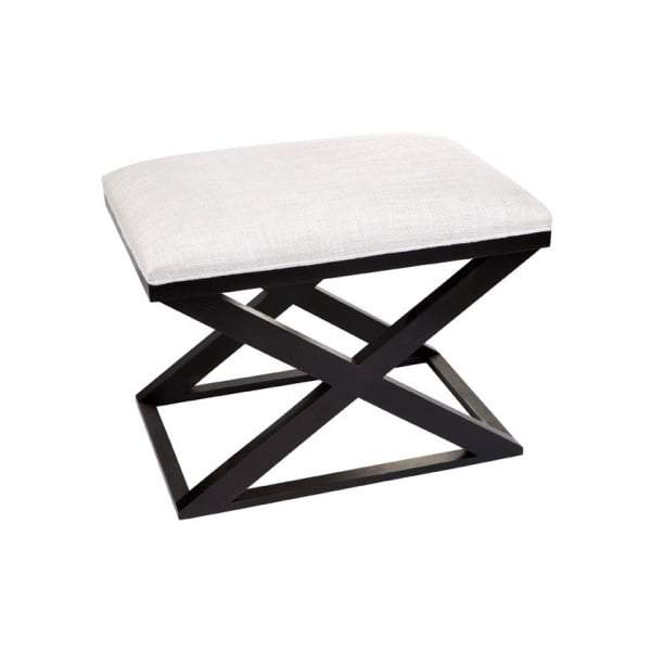 Spencer Stool - Black-Ottomans-Cafe Lighting and Living-Default Title---abc