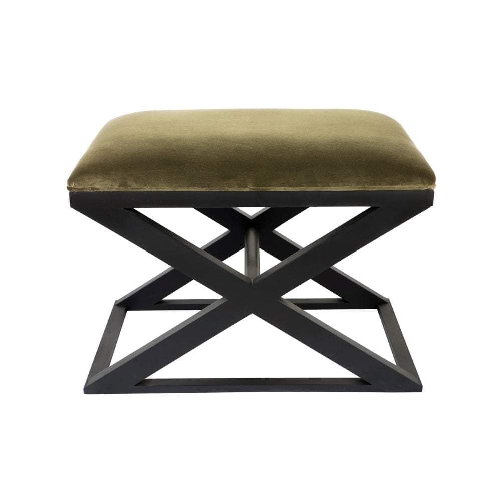 Spencer Stool - Moss-Ottomans-Cafe Lighting and Living-Default Title---abc