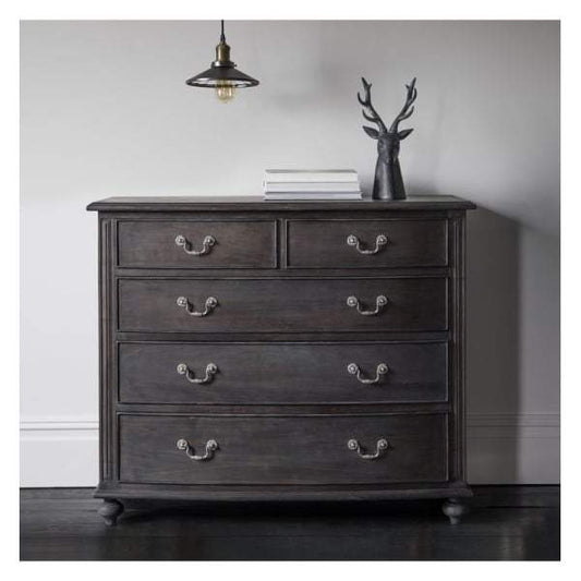 Safari Five Drawer Chest Charcoal-Drawers-Frank Hudson-Default Title---abc