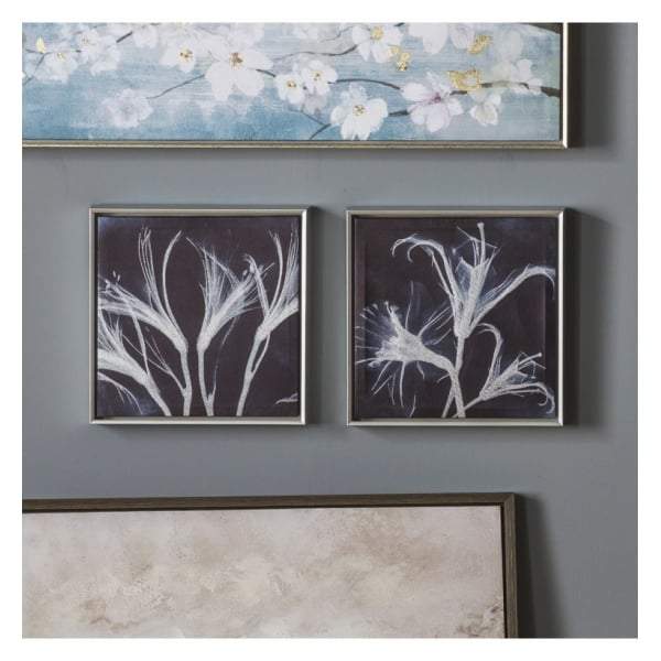 Indigo Floral Set of 2-abc