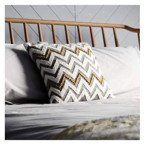 Casablanca Hand Embroidered Cushion W410 x H410mm-abc