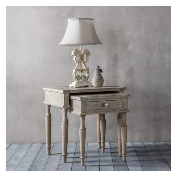 Makassar Nest of Tables W550 x D450 x H575mm-abc