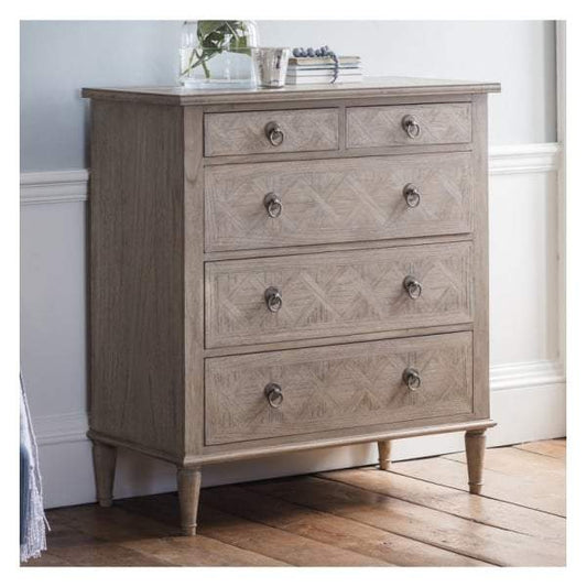 Makassar 5 Drawer Chest-abc