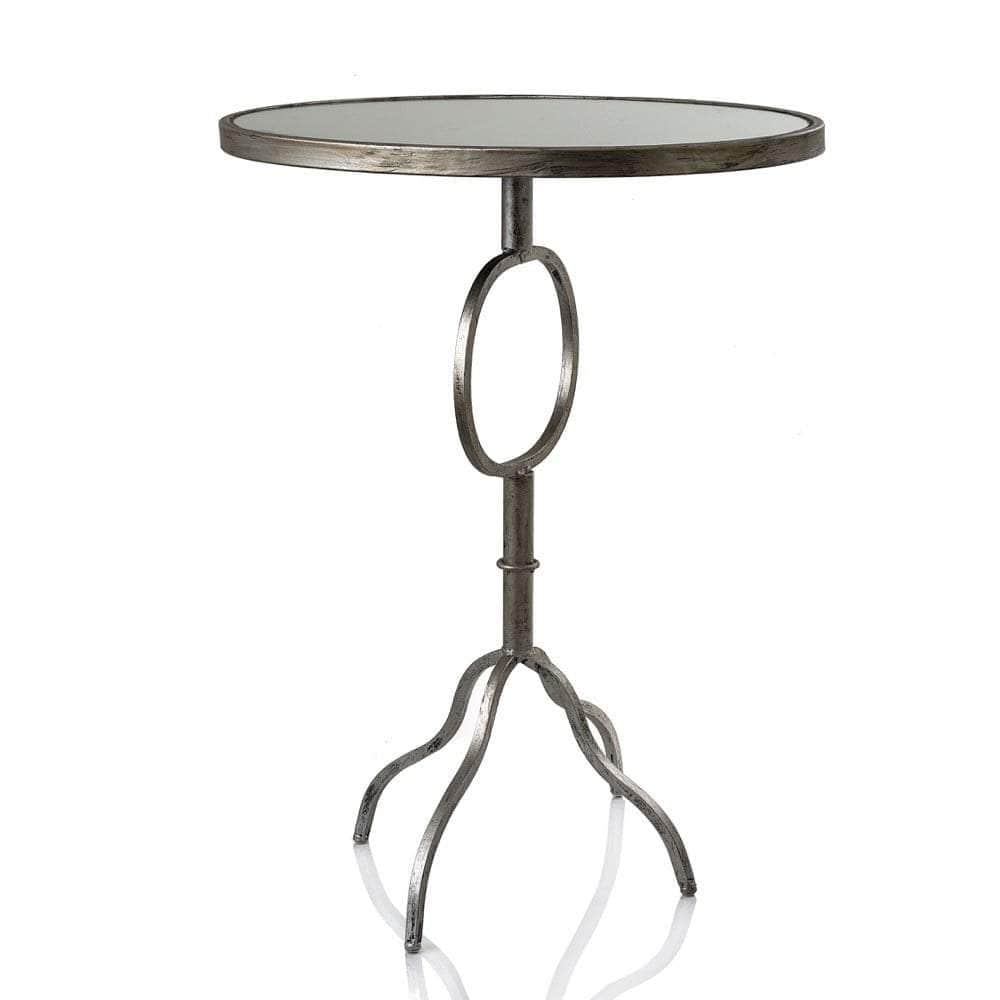 Oval Table 58x40x71 Silver-Side Tables and Occasional-Emac & Lawton-Default Title---abc
