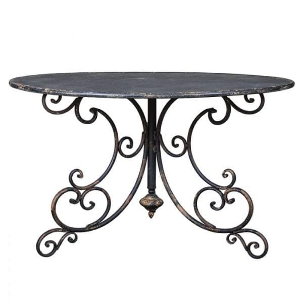 Juliette Scroll Leg Table 120x120x73-abc