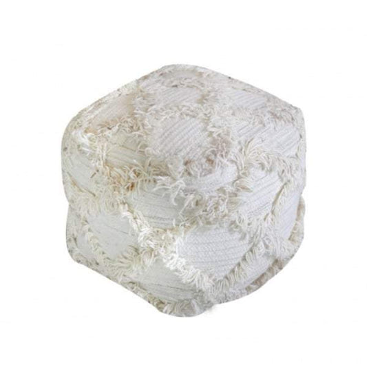Jucar Ivory Pouf-abc