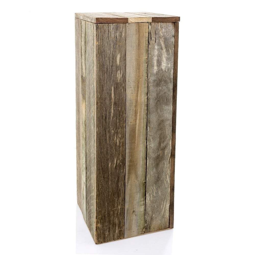 Timber Plinth 70x26x26cm - Nat (M)-Side Tables and Occasional-Emac & Lawton-Default Title---abc