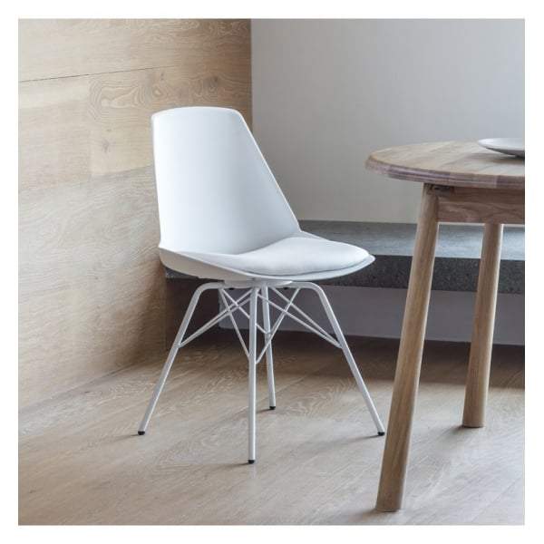 Forli Chair White (4pk) W480 x D525 x H835mm-abc