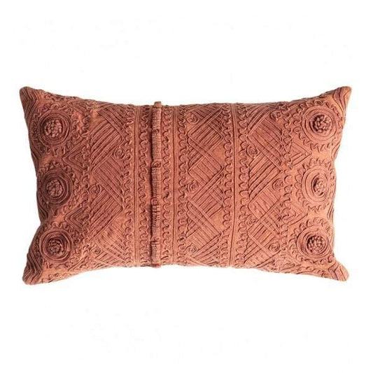 Pasco Stonewash Cushion Burnt Orange-abc