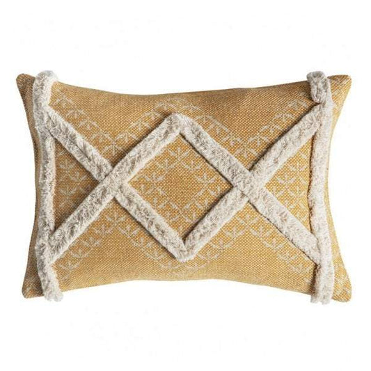 Gringo Tufted Cushion Ochre-abc