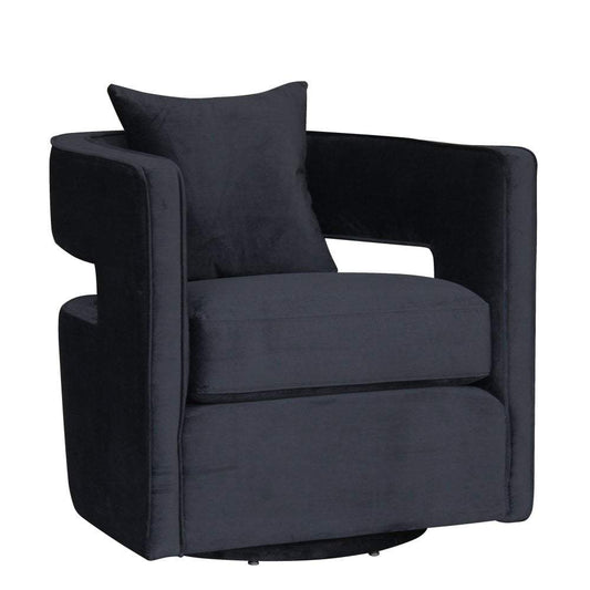 Rhonda Swivel Chair Black-Seating-Future Classics Furniture-Default Title---abc