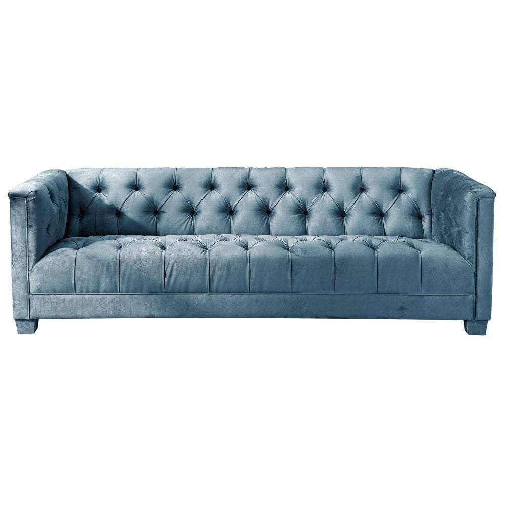 Luxor 2 Seater Sofa Teal-abc