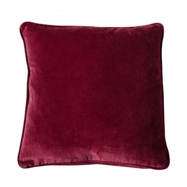 Eterno Velvet Cushion Claret-abc