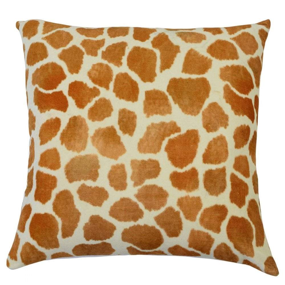 Safari Giraffe Cushion Cover-Cushions-Theo and Joe-Default Title---abc