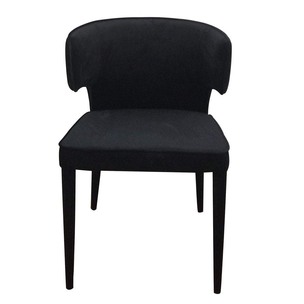Portofino Dining Chair Black Velvet-Dining Chairs-Future Classics Furniture-Default Title---abc