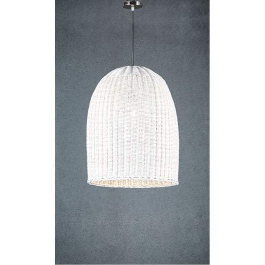 Bowerbird Hanging Lamp Medium in White-abc