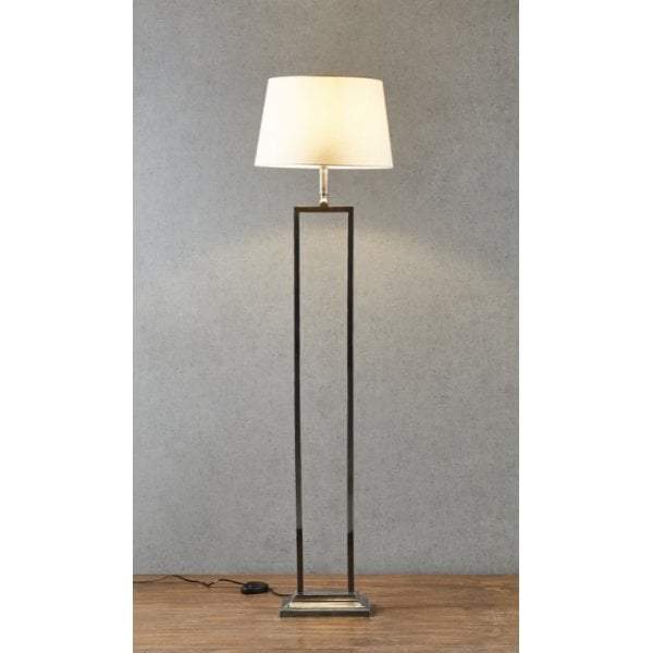 Hamilton Floor Lamp - Antique Silver-abc
