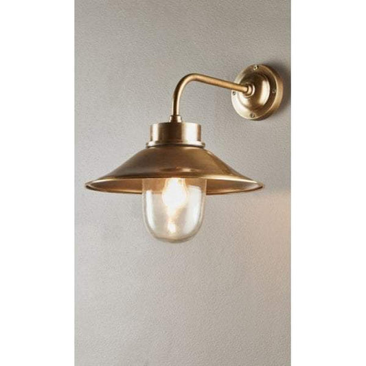 Sandhurst Wall Lamp in Antique Brass-Wall Lamps-Emac & Lawton-Default Title---abc