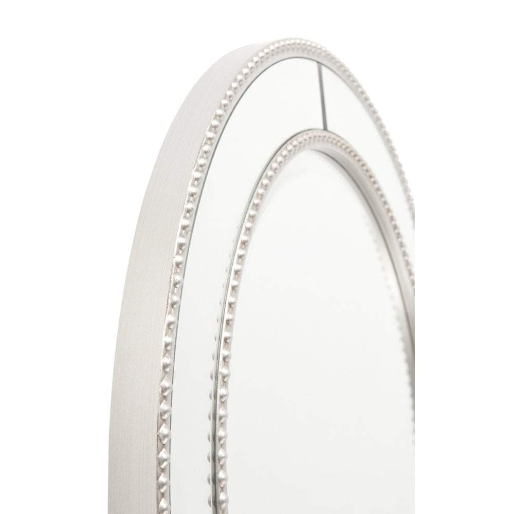 Zeta Round Wall Mirror Antique Silver-Mirrors-Cafe Lighting and Living-Default Title---abc