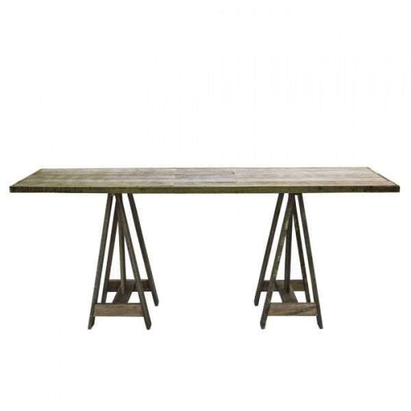 Timber Trestle Table 160x50x70-Dining Tables-Emac & Lawton-Default Title---abc