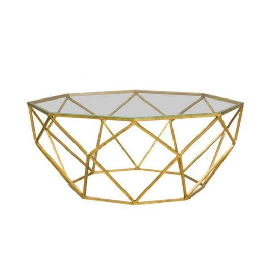 Chanel Coffee Table Diamond Glass Top Go-abc