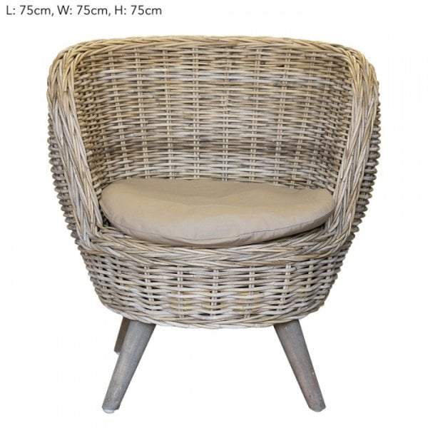 Round Bucket Chair-Seating-Emac & Lawton-Default Title---abc