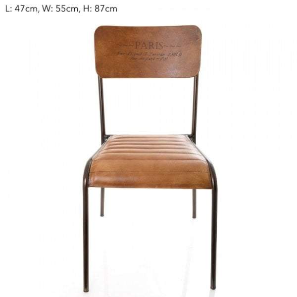 Toscano Leather Chair-Seating-Emac & Lawton-Default Title---abc