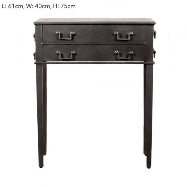 Paris Side Table with Drawers-Side Tables and Occasional-Emac & Lawton-Default Title---abc