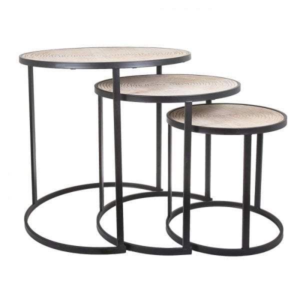 Jed Nesting Tables Set of 3-abc