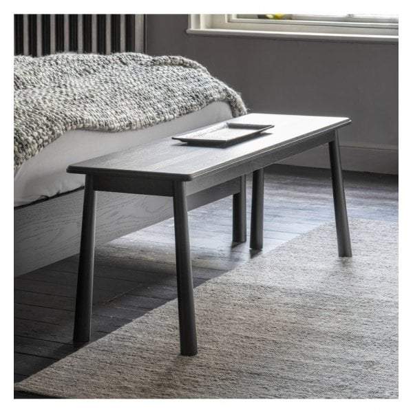 Walter Dining Bench Black-Dining Chairs-Bodhi-Default Title---abc