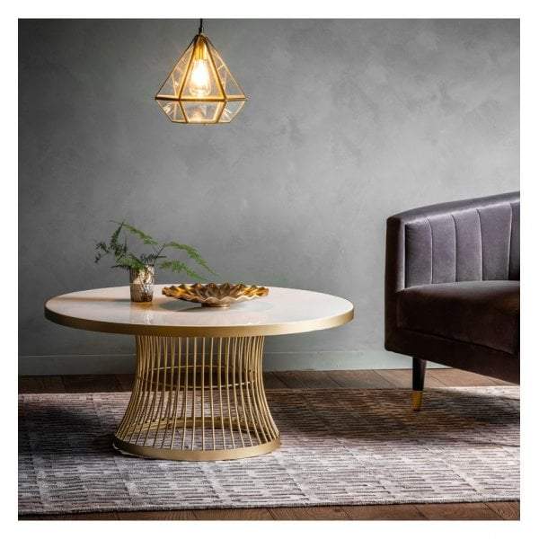 Bowie Coffee Table Champagne-abc