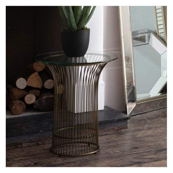 Carmine Side Table Bronze-abc