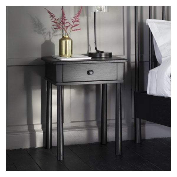 Walter 1 Drawer Bedside Black-Bedside Tables-Bodhi-Default Title---abc