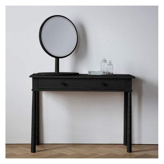 Walter Dressing Table with Drawer Black-Dressing Tables and Stools-Bodhi-Default Title---abc