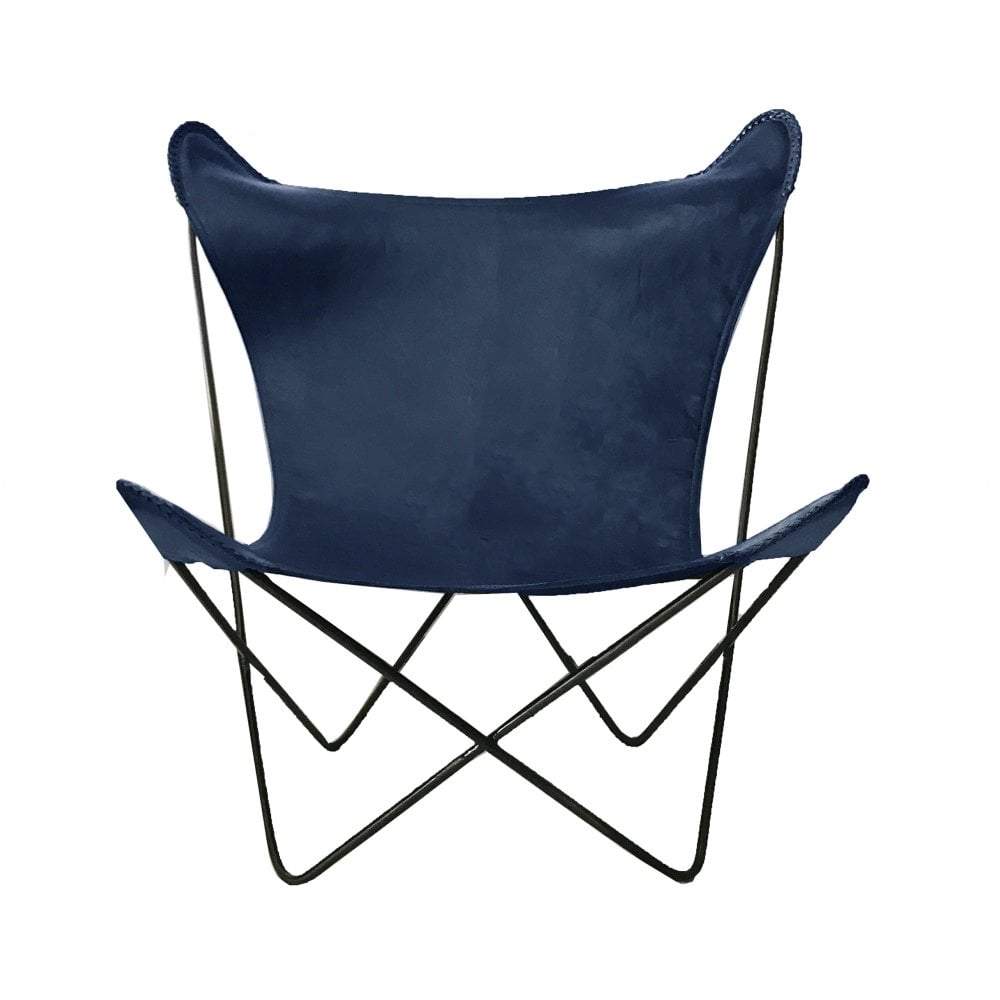 Hermann Butterfly Chair Navy-abc