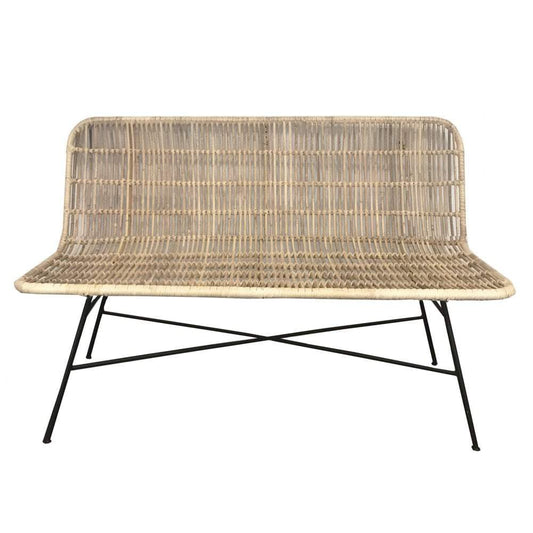 Heikke Rattan Settee Natural-abc